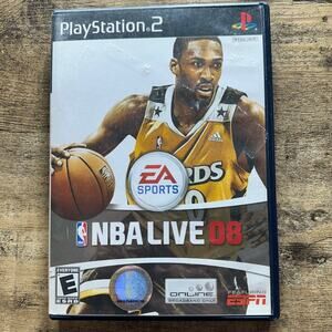 EA Sports NBA Live 08 for Playstation 2 PS2 Complete in Box